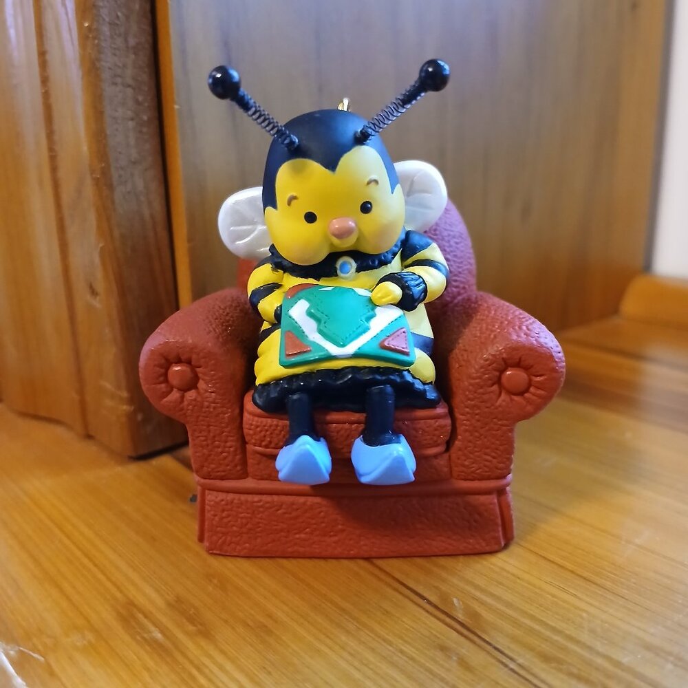 "Sew Sweet" Bumble Bee Hallmark Christmas Ornament 1996